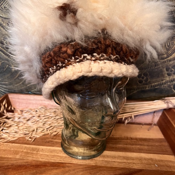 Vintage Mongolian Shearling Hat from the 60\'s main image 5